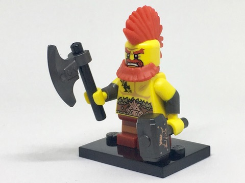 Battle Dwarf, Series 17 (Complete Set with Stand and Accessories)