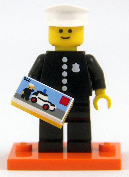1978 Classic Police Officer, Series 18 (Complete Set with Stand and Accessories)